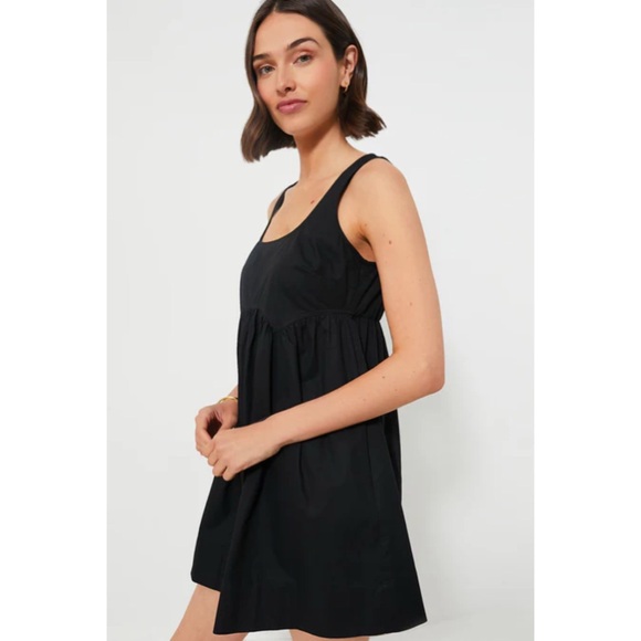 NWT Pomander Place Tuckernuck Sleeveless Porto Dress in Black - Picture 2 of 10